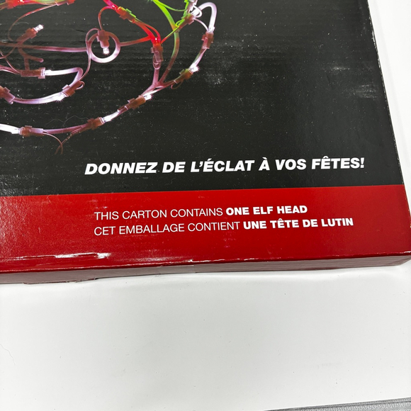 Danson Decor LED Silhouette Elf Head – Lighted Christmas Decoration – New in Box - Picture 6 of 7